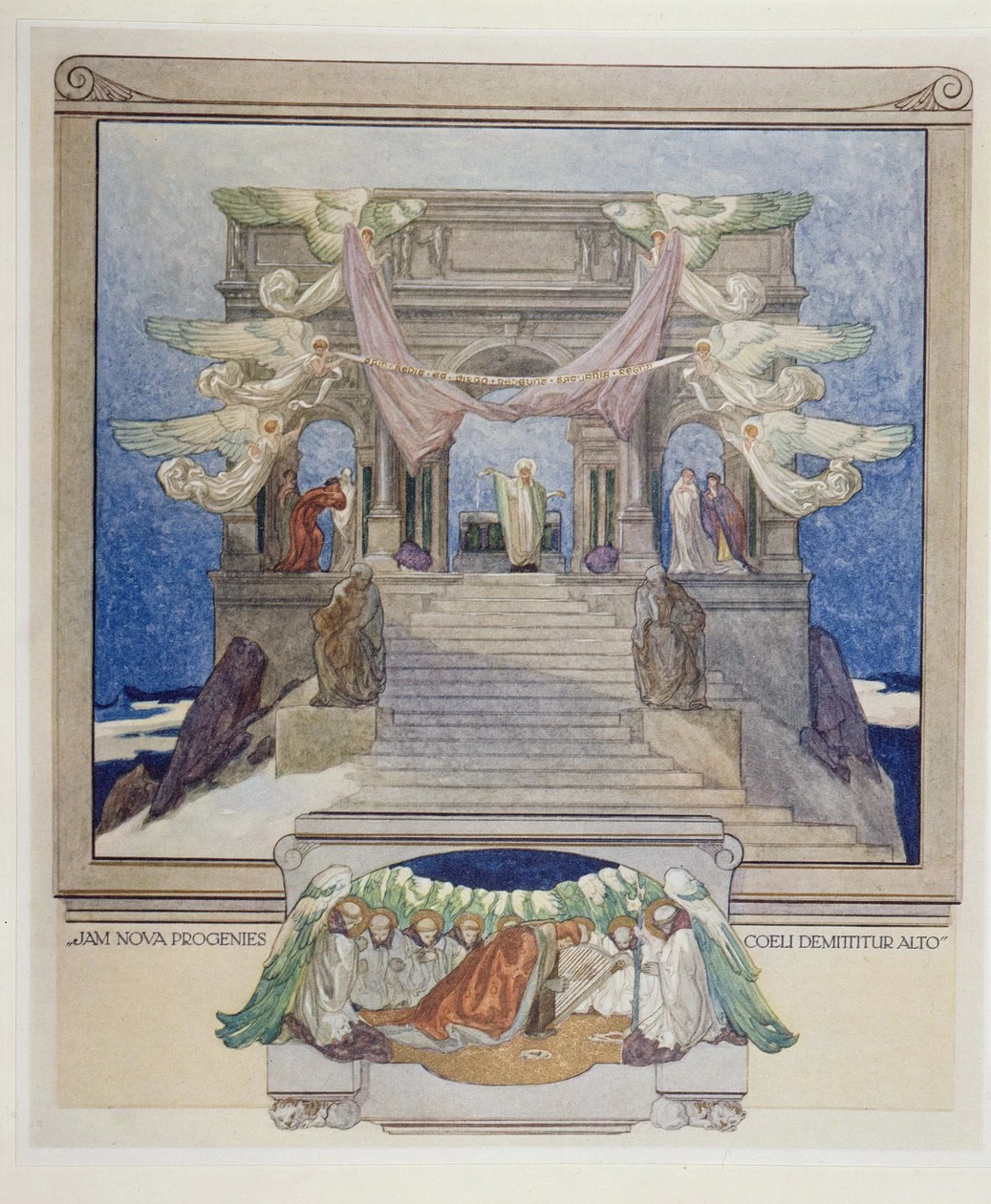 Illustrazione dalla Divina Commedia di Dante, Purgatorio